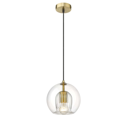 Lampa wisząca Arette złota 1xE27