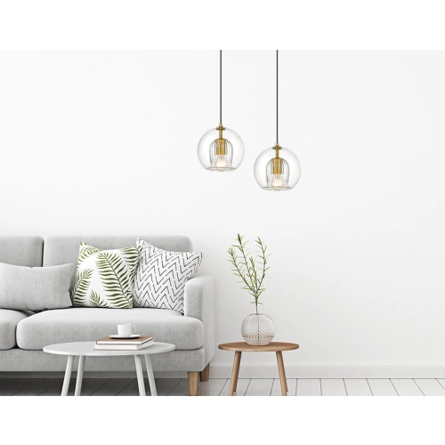 Lampa wisząca Arette złota 3xE27