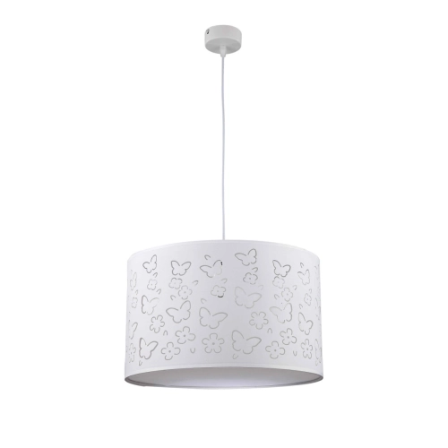 Lampa wisząca dziecięca Flowers biała 1xE27