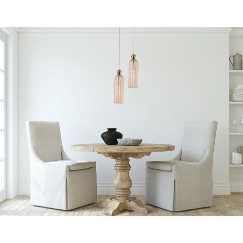 Lampa wisząca Piega 1 smoked 1xE14