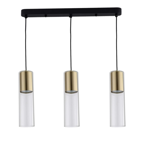 Lampa wisząca Manacor złota 3xGU10