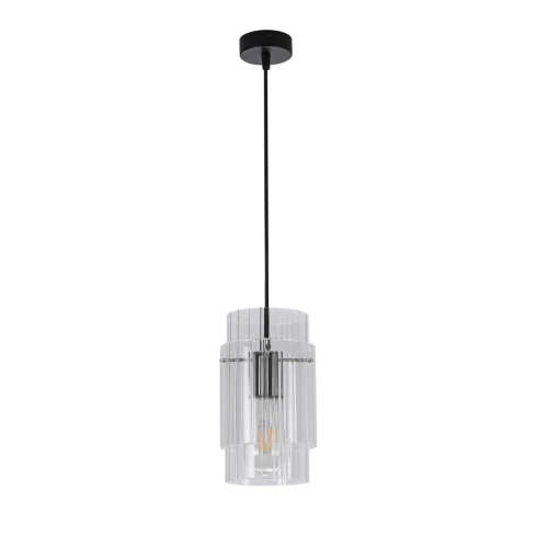 Lampa wisząca Savona czarna 1xE27