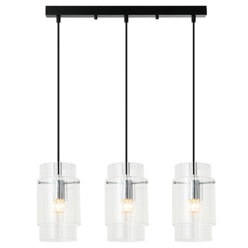 Lampa wisząca Savona czarna 3xE27