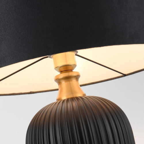 Lampa stołowa Tamiza czarna 1xE27