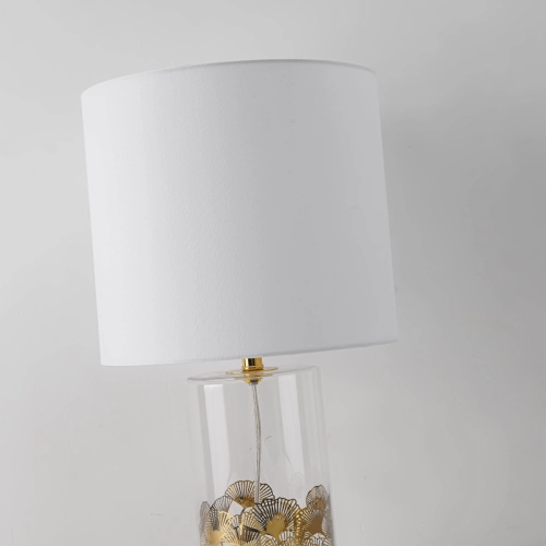 Lampa stołowa Sunflower biała 1xE27