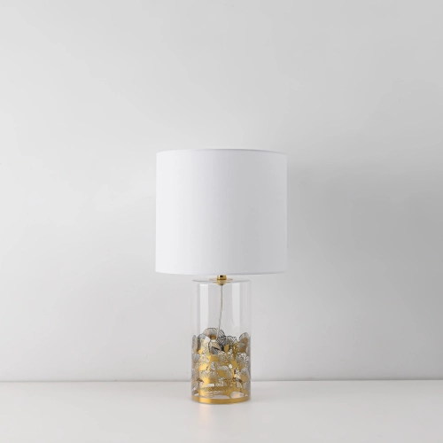 Lampa stołowa Sunflower biała 1xE27