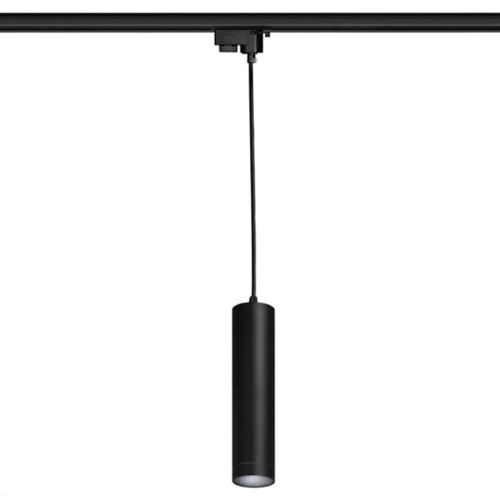 Lampa wisząca do szynoprzewodu Snow 3F czarna 1xGU10