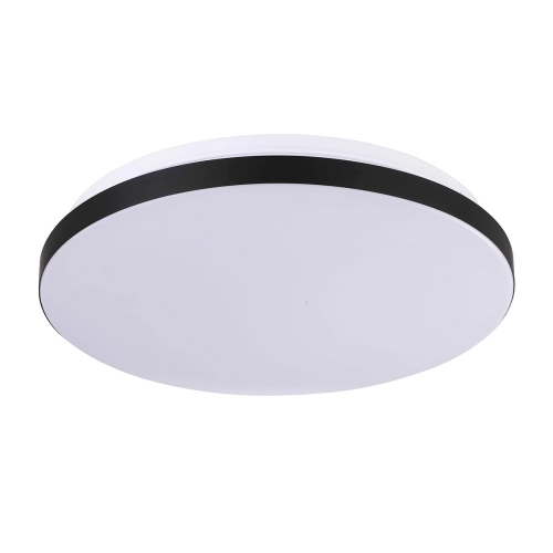 Plafon Babilon 38 cm czarny LED 4000K