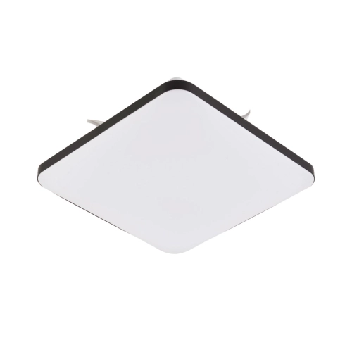 Plafon kwadratowy Babilon 33 cm czarny LED 4000K