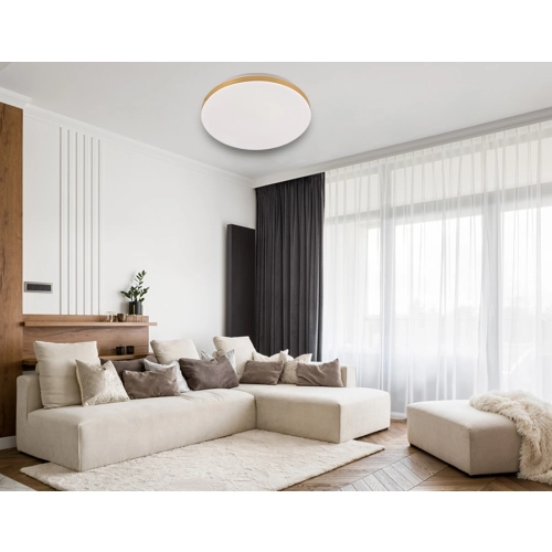 Plafon kwadratowy Babilon 33 cm czarny LED 4000K