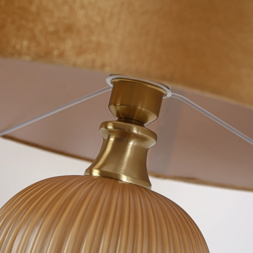 Lampa stołowa Tamiza złota 1xE27