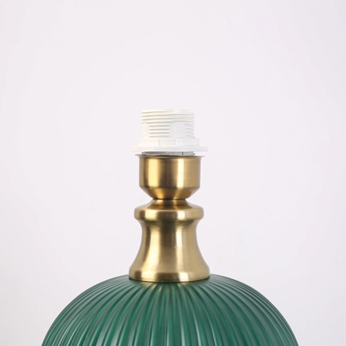 Lampa stołowa Tamiza zielona 1xE27