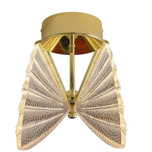 Kinkiet Mariposa złoty LED CCT