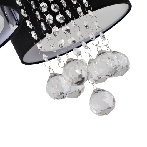 Plafon Gambela czarny 3xE27 LED