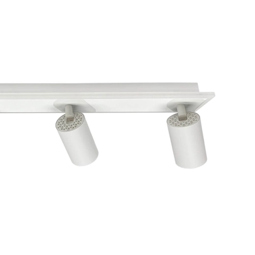 Zestaw reflektorów plafon Parma biały 4xGU10 plus LED