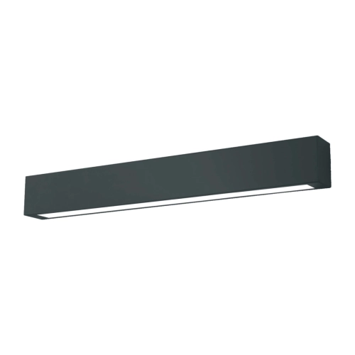 Lampa sufitowa Ibros 63 cm czarny 18W IP44 LED CCT