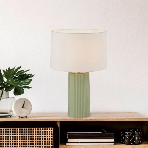 Lampa stołowa Tokio miętowa 1xE27