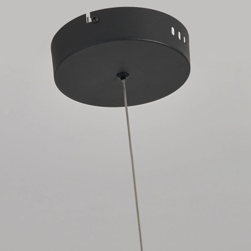 Lampa wisząca Meleca S czarna LED 4000K