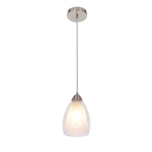 Lampa wisząca Niki transparentna 1xE14
