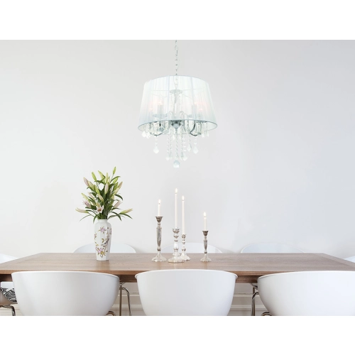 Lampa wisząca Mona czarna 5xE14