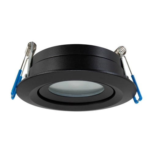 Ruchome oczko podtynkowe Lagos czarne IP65 1xGU10
