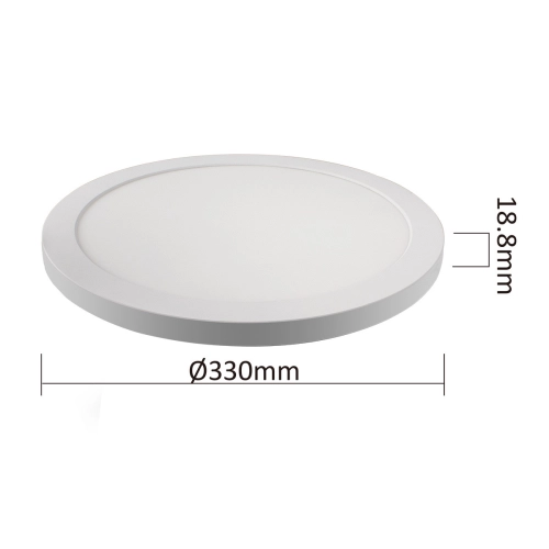 Plafon York biały 2w1 LED 4000K
