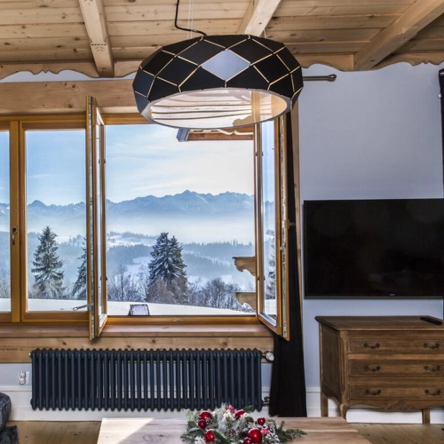 Lampa wisząca Reus czarna 3xE27