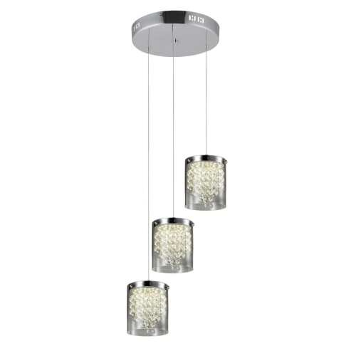 Lampa wisząca Cantos chrom LED 4000K