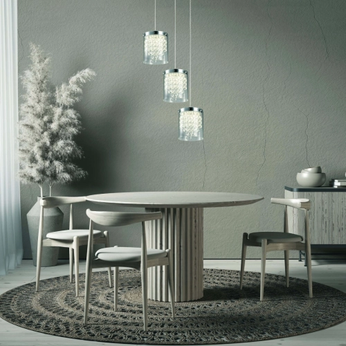Lampa wisząca Cantos chrom LED 4000K