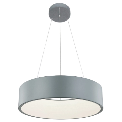Lampa wisząca Malaga szara LED 3000K