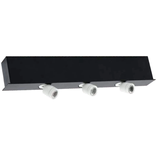 Reflektor do oświetlenia szynowego Magnetic Bilbao czarny LED 3000K