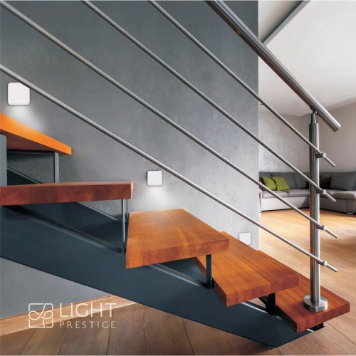 Oprawa natynkowa schodowa Step czarna LED 4000K