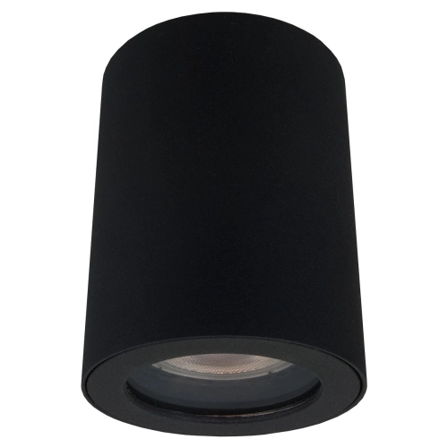 Oprawa natynkowa Faro czarna IP65 1xGU10