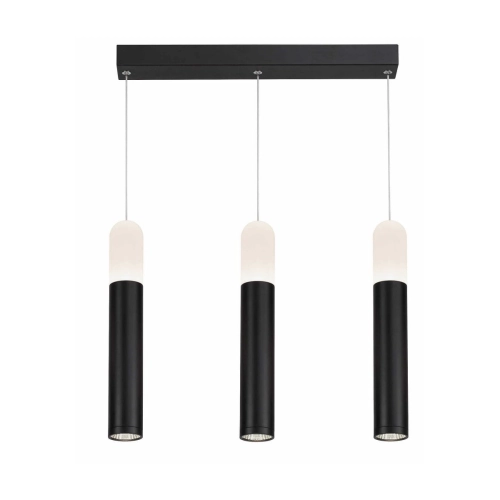 Lampa wisząca Fano czarna LED 3000K