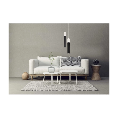 Lampa wisząca Fano czarna LED 3000K
