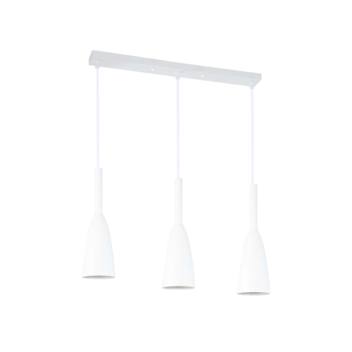 Lampa wisząca Solin 3 biała 3xE27