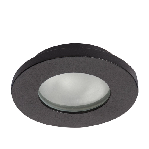 Oczko podtynkowe Lagos czarne IP65 1xGU10