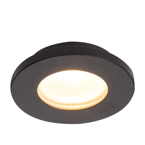 Oczko podtynkowe Lagos czarne IP65 1xGU10