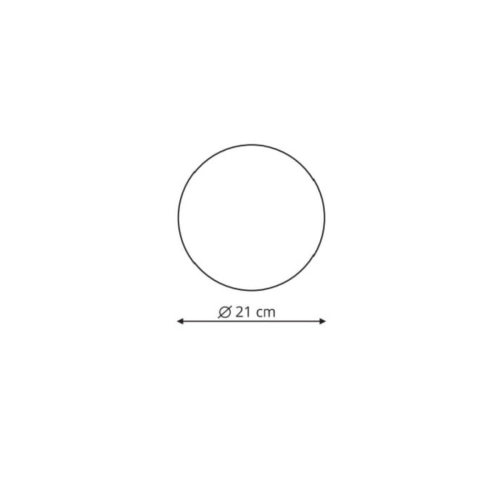 Plafon Platillo 21 cm biały LED 3000K