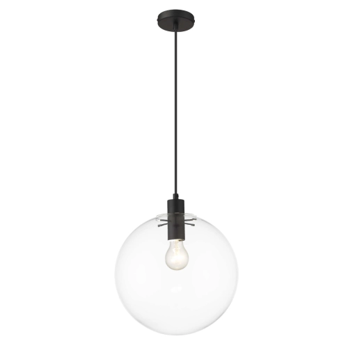 Lampa wisząca Puerto czarna 1xE27