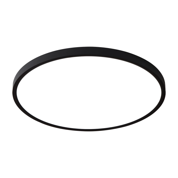 Plafon California 30 cm czarny LED CCT