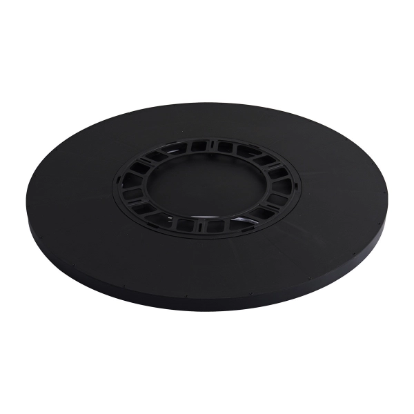 Plafon California 30 cm czarny LED CCT