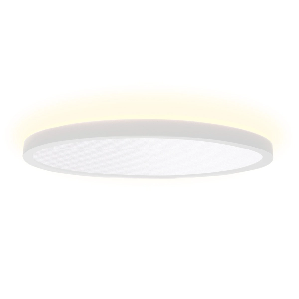 Plafon Pryzma 38 cm biały LED CCT