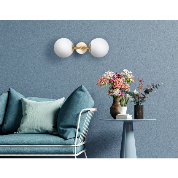 Lampa wisząca Dorado 8 złota 8xE14