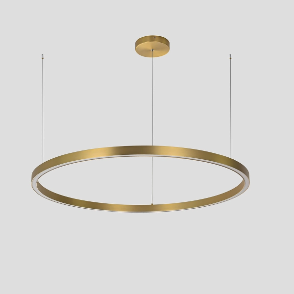 Lampa wisząca Midway złota LED 3000K