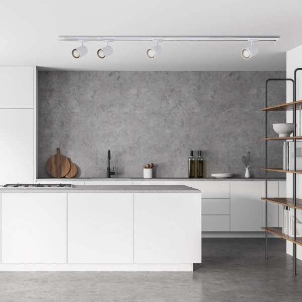 Reflektor do szynoprzewodów Tokio 1F biały 1xGU10