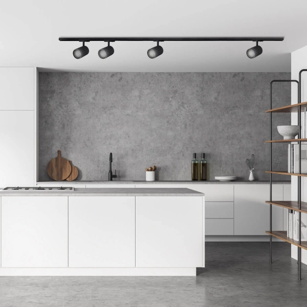 Reflektor do szynoprzewodów Tokio 1F czarny 1xGU10