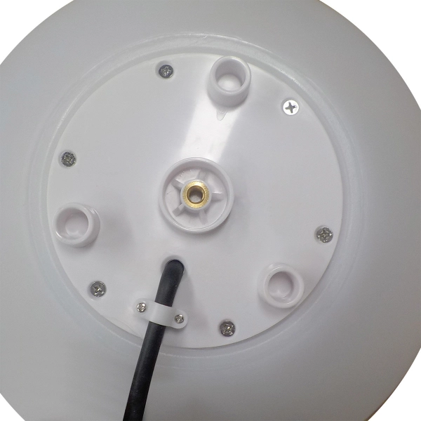 Lampa ogrodowa Gaja 40 cm biała 1xE27