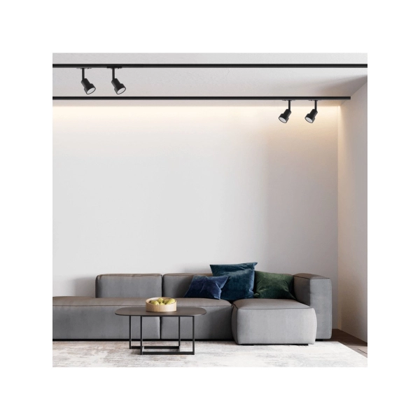 Reflektor do szynoprzewodu Storm czarny 1xGU10