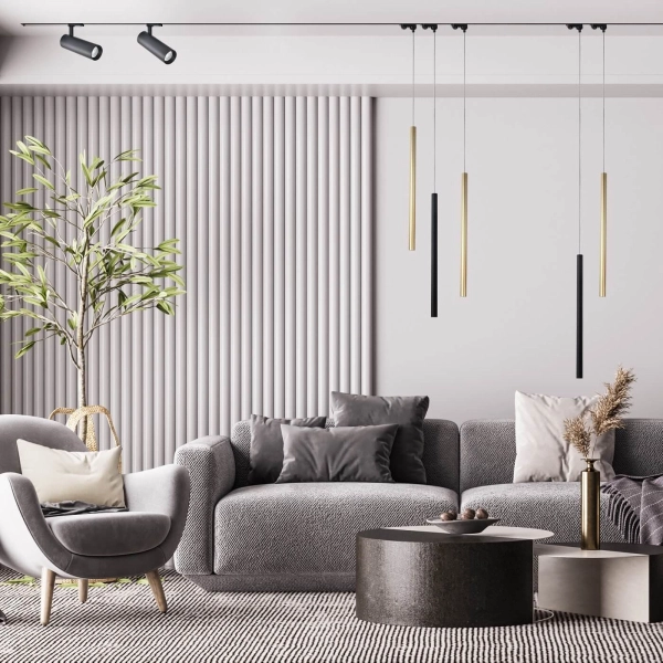 Reflektor do szynoprzewodów Ice 1F czarny 1xGU10